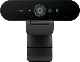 LOGITECH מצלמת רשת מקצועית Logitech Brio 4K בצבע Graphite
