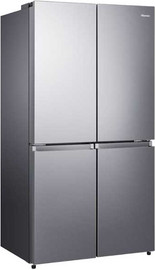 HISENSE מקרר 4 דלתות 606 ליטר Hisense RQ72-SK נירוסטה