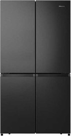 HISENSE מקרר 4 דלתות 606 ליטר Hisense RQ72-BK נירוסטה מושחרת