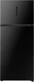 HISENSE מקרר מקפיא עליון 559 ליטר Hisense RD75 נירוסטה מושחרת