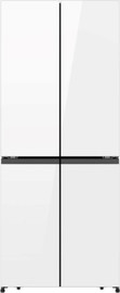HISENSE מקרר 4 דלתות 483 ליטר Hisense RQ581WG זכוכית לבנה