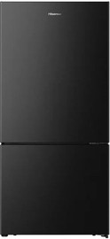 HISENSE מקרר מקפיא תחתון 501 ליטר Hisense RD63-BKI נירוסטה מושחרת