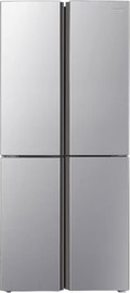 HISENSE מקרר 4 דלתות 427 ליטר Hisense RQ57S נירוסטה