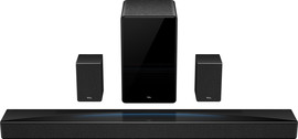 TCL מקרן קול 7.1.4 ערוצים כולל סאבוופר אלחוטי ורמקולים לווייניים TCL טי.סי.אל Q85H