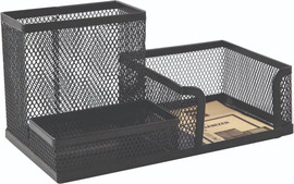 Deli מעמד רשת 3 תאים שחור deli 9175