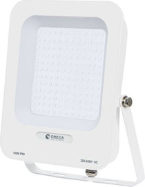 OMEGA פנס הצפה מעוצב STRIKE מבית OMEGA מספק תאורה עוצמתית של 100W בגוון אור יום