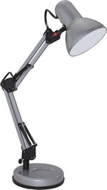 OMEGA מנורת שולחן מעוצבת מתכווננת Omega אומגה Flamingo כסוף