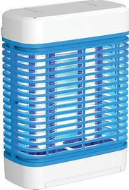 OMEGA קטלן יתושים 2x8W Omega אומגה Twin 16W לבן