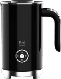 סול מקציף חלב יוקרתי 4 מצבים Sol SL-7008 שחור