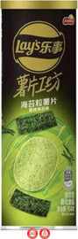 לייס Lay's Stax SeaWeed לייס בטעם אצות