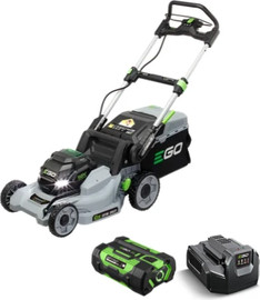 EGO מכסחת דשא נטענת 56V נדחפת רוחב כיסוח 42 ס"מ + סוללה 2.5Ah + מטען EGO (קיט)
