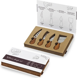 2surpriseu 4 סכיני גבינה להגשה – Gourmet Pro