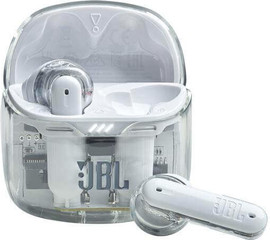JBL אוזניות TWS אלחוטיות JBL ג'יי בי אל Tune Flex שקוף משולב לבן