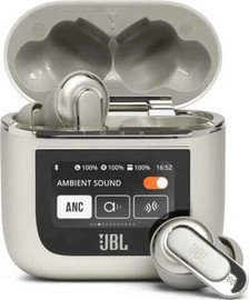 JBL אוזניות TWS אלחוטיות JBL ג'יי בי אל Tour Pro 2 TWS כסוף