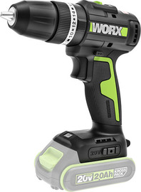 WORX professional מברגה/מקדחה נטענת 20V -גוף בלבד