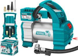 טוטל מדחס אוויר קומפרסור אוטומטי לרכב  12V, הפתרון המושלם לניפוח צמיגים ואביזרי ספורט בכל מקום