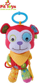 Pit Toys בובת תליה קוף – פיט טויס
