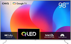 Chiq טלוויזיה חכמה 98" QLED Quantum Dot 4K ‏CHiQ צ'יק U98QF8TG Pro