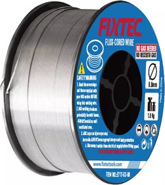 Fixtec חוט ריתוך 1קילו ללא גז בעובי 0.8מ״מ FIXTEC E71T-GS-08
