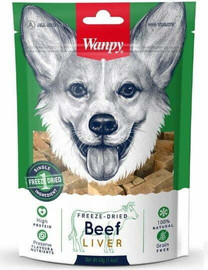 WANPY וונפי Wanpy קוביות כבד בקר מיובש בהקפאה - 40 גרם
