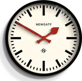 newgate שעון קיר Luggage שחור