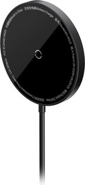 BASEUS Magsale משטח טעינה אלחוטי מגנטי - Baseus 15W בזאוס Simple Mini3 שחור