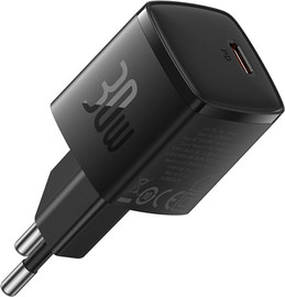 BASEUS ראש מטען קיר - Baseus 30W בזאוס GaN5 Pro שחור - CCXF000301