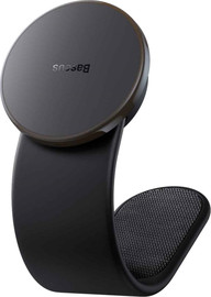BASEUS מעמד טעינה לרכב Baseus בזאוס C02 Pro Series Magnetic Wireless Charging Car Mount Cluster Black 15W