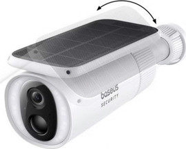 BASEUS מצלמת אבטחה אלחוטית Baseus 2K בזאוס Security S1 Outdoor Camera 2K White