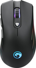 Marvo עכבר גיימינג 7 לחצנים, תאורת7200 DPI ,RGB דגם MARVO-G813