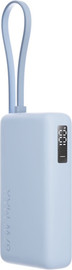 XIAOMI סוללת גיבוי 10,000mAh כולל כבל מובנה Xiaomi שיאומי Xiaomi 67W PB 10000mAh Integrated Cable - Ice Blue