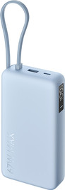 XIAOMI סוללת גיבוי 20,000mAh כולל כבל מובנה Xiaomi שיאומי Xiaomi 67W PB 20000mAh Integrated Cable - Ice Blue