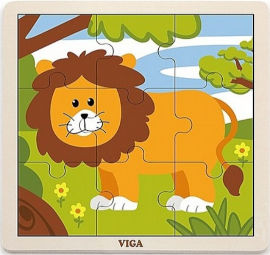 VIGA פאזל 9 חלקים- אריה