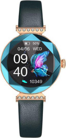 Green Lion Green Lion Swarovski Smart Watch בצבע כחול