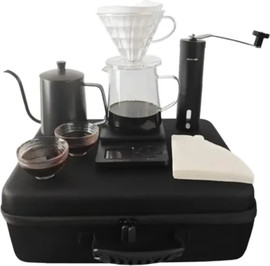 Green Lion Green Lion G-50 PLUS Coffee Maker Set בצבע שחור