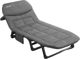 Green Lion Green Lion Foldable Camping Bed בצבע אפור