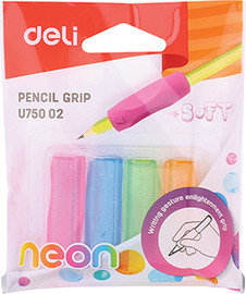 Deli מחזיק ארגונומי לעיפרון deli 75002 1/4