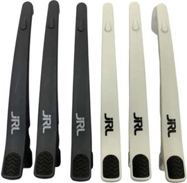JRL סט 6 קליפסים JRL HC-01 בצבע שחור / לבן