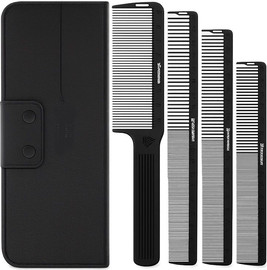 BarberPRO סט 4 מסרקי קרבון לברבר BarberPRO Eagle Fortress JF012