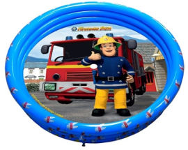 סמי הכבאי בריכה עגולה 150 ס״מ 3 קומות כחולה