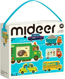 Mideer פאזל קטנטנים תחבורה - Mideer