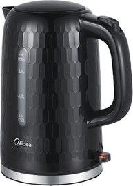 MIDEA קומקום חשמלי 1.7 ליטר Midea מידאה MK-17D19A2 שחור