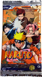 Anime Market Naruto Kayou Smriti Earth Scroll – בוסטר קלפי אספנות באנגלית (8 קלפים)