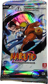 Anime Market Naruto Smriti Platinum Heaven Scroll – חבילת קלפי אספנות Kayou (8 קלפים)
