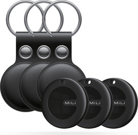 MILITAG סט 3 חיישני איתור חפצים חכמים MiTag Duo תואם APPLE & ANDROID דגם HD-P16-3-AI