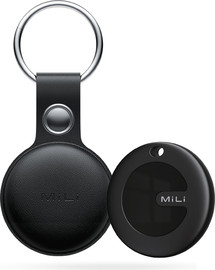 MILITAG חיישן איתור חפצים חכם Duo MiTag תואם Android & Apple כולל נרתיק עור דגם HD-P16-AI