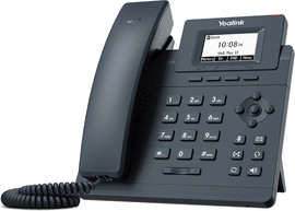 Yealink טלפון Yealink SIP-T30P בצבע שחור