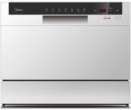 MIDEA מדיח כלים על השיש Midea מידאה WQP6-3602F-W