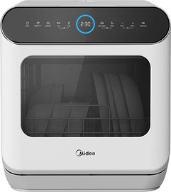 MIDEA מדיח כלים מיני על השיש כולל מיכל פנימי Midea מידאה WQP4-2605