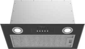 MIDEA קולט אדים בנוי 52 ס"מ Midea מידאה MH52T01EM21BB-IL שחור